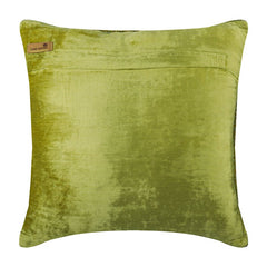 Green Lime - Lime Green Velvet Throw Pillow Cover