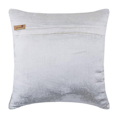 Paloma Grey Drops - Paloma Gray Burnout Velvet Decorative Euro Sham