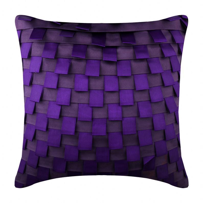 Purple Harmony Euro Sham