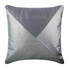 Gold Safari - Gold Faux Leather Throw Pillow Cover