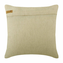 Vintage Garden - Natural Beige Cotton Linen Throw Pillow Cover