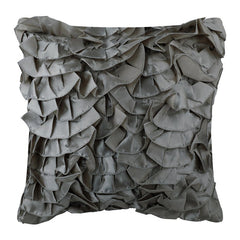 Vintage Silver Pillow Cover