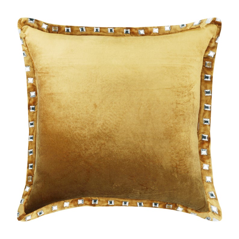 Gold Crystal Palace Pillow Cover