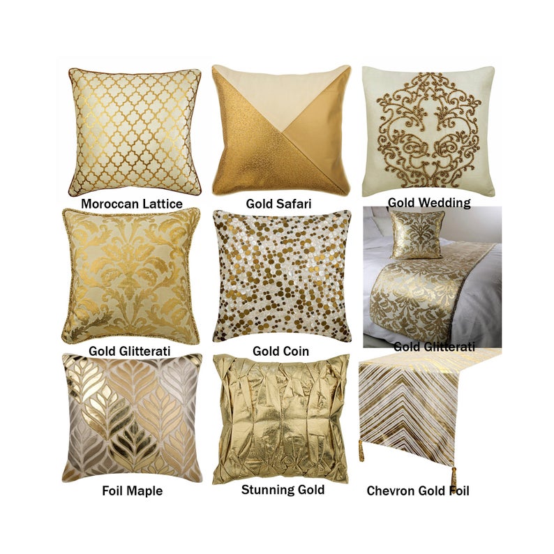 Gold Collection Pillow Covers