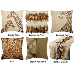 Animal Wild Collection Pillow Covers,