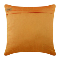 Citrus - Orange Art Silk Throw Pillow Cover