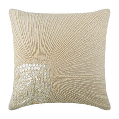 Peacock Pearls Pillow Cover