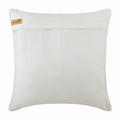 Vintage Bloom - White Suede Throw Pillow Cover