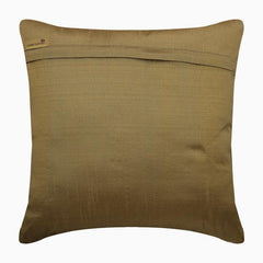 Checkered Gold Sequins Throw Pillow Cover