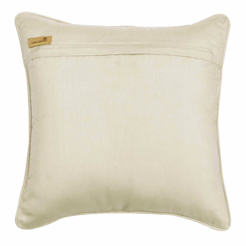 Chronicles Silk Throw Pillow Cover