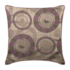 Purple Wheels Throw Pillow Cover