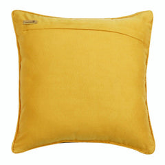 Denim Pillow Love - Blue Cotton Decorative Euro Sham