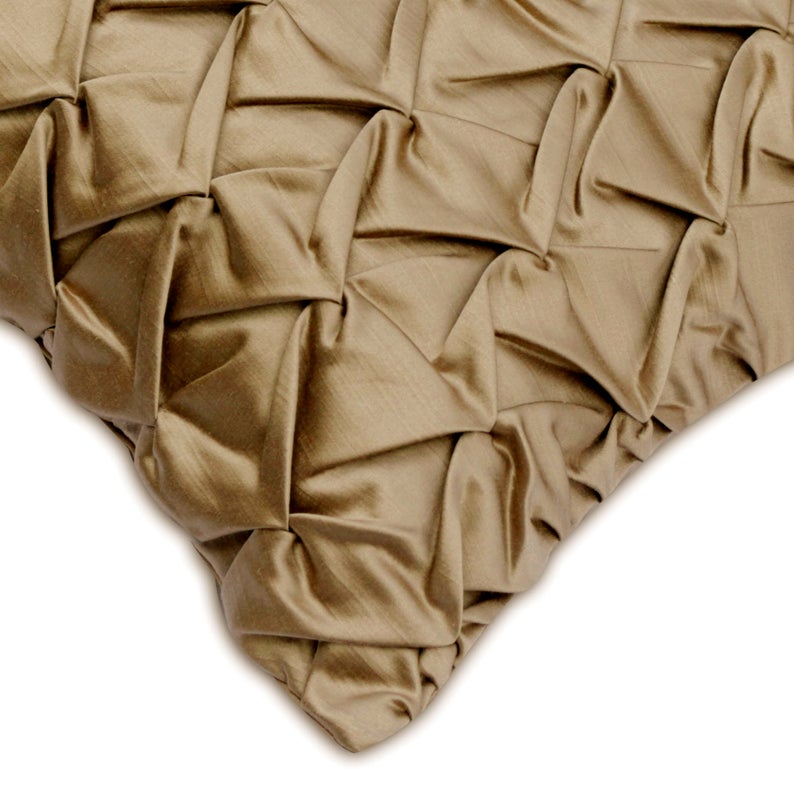 Toffee Crunch Throw Pillow Cover