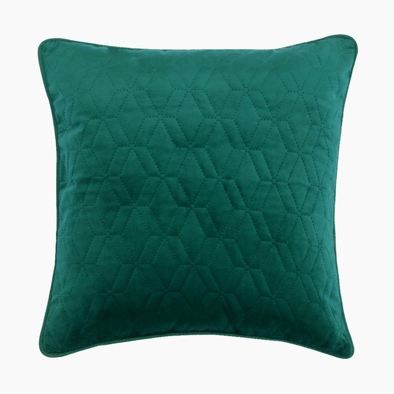 Diamond Purple - Purple Velvet Throw Pillow Cover