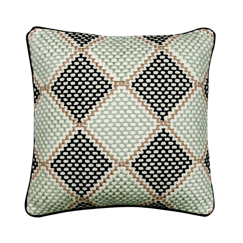 Diamond Dotty Throw Pillow Cover