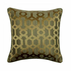 Morris Trellis Lattice Throw Pillow Cover