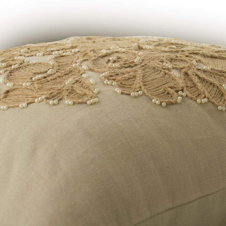 Jutty Damask Decorative Euro Sham