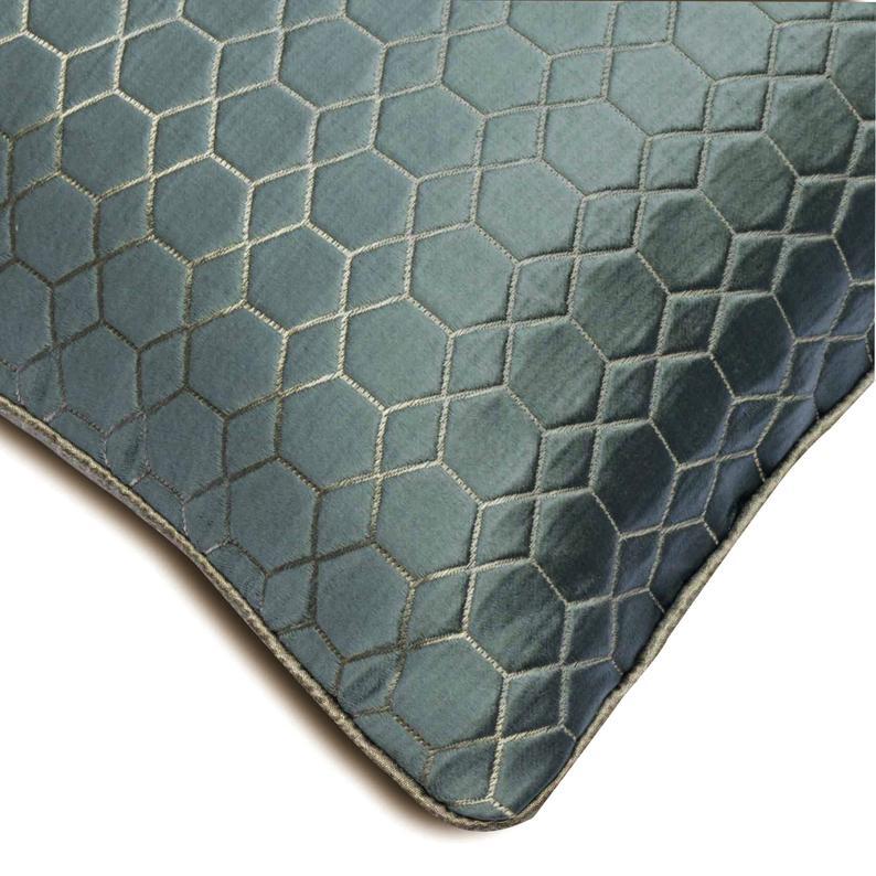 Geometric Sea Decorative Euro Shams