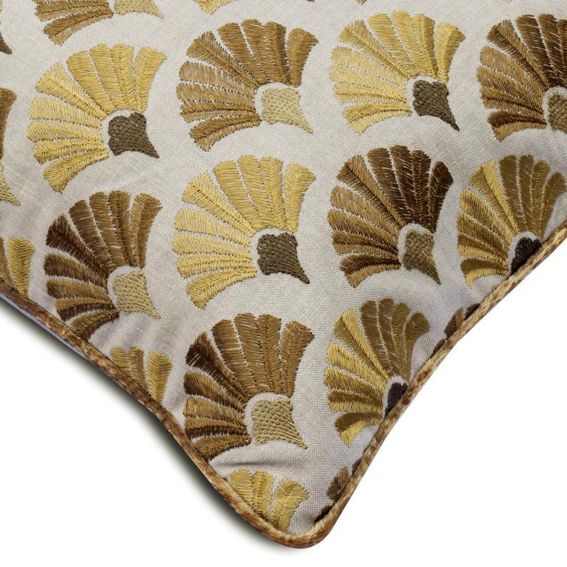 Autumn Flourish Flower Decorative Euro Sham