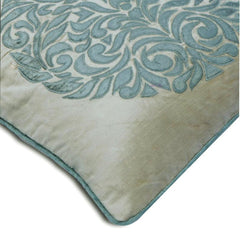 Blue Scent Floral Throw Pillow Cover