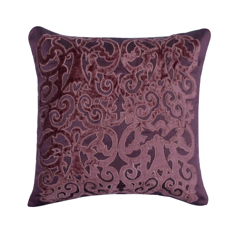 Damask Muse Throw Pillow Cover