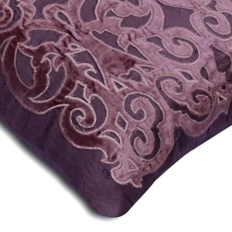 Damask Muse Throw Pillow Cover