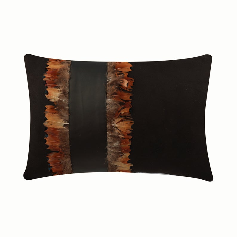 Feather Apart Lumbar Pillow Cover