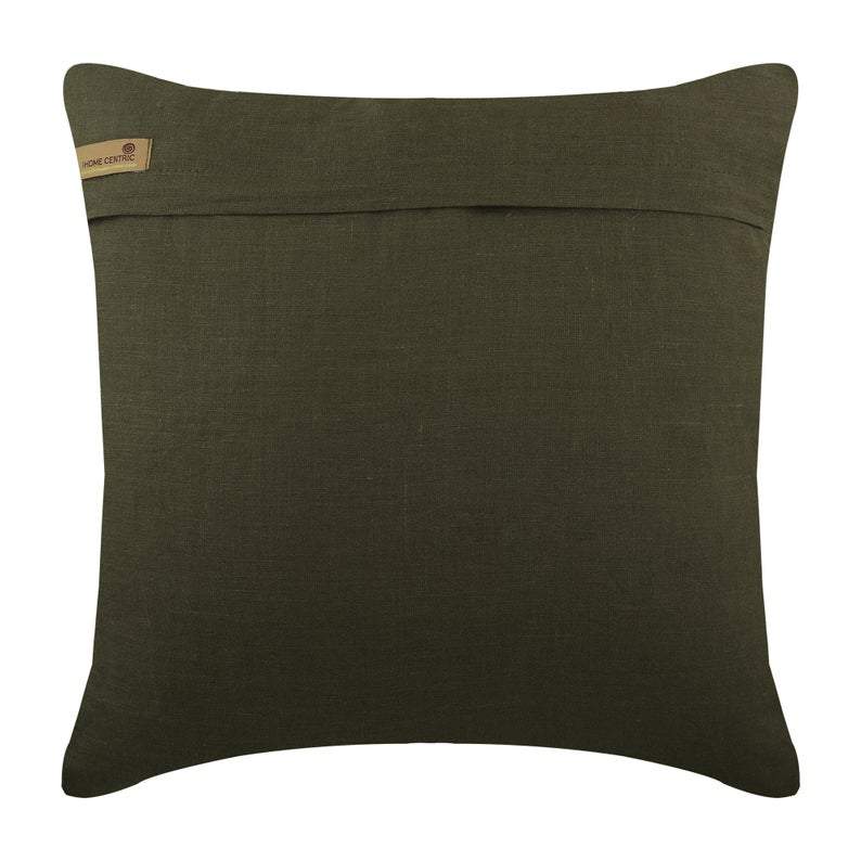 More About Olive Decorative Euro Sham