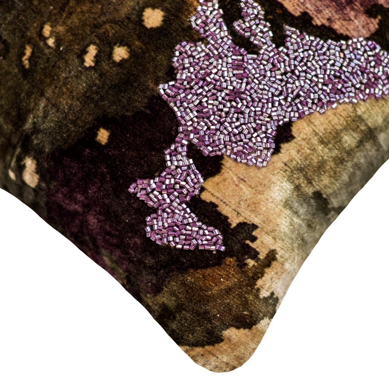 Flora N Fauna Throw Pillow Cover