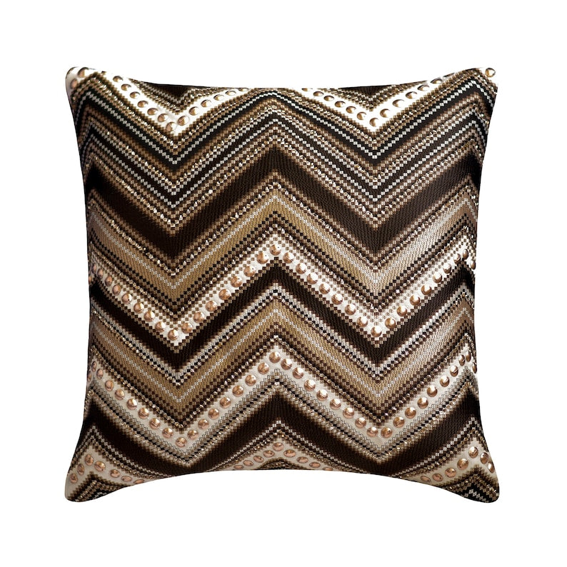 Chevron Chic Throw Pillow Cover