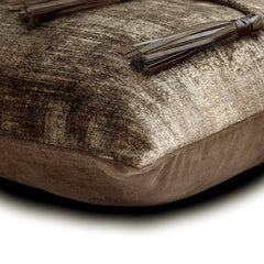 Tassels N Twine Throw Pillow Cover