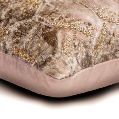 Copper Ore - Copper Jacquard Lumbar Pillow Cover