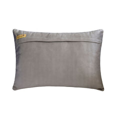 Foiled Lattice Lumbar Pillow Cover