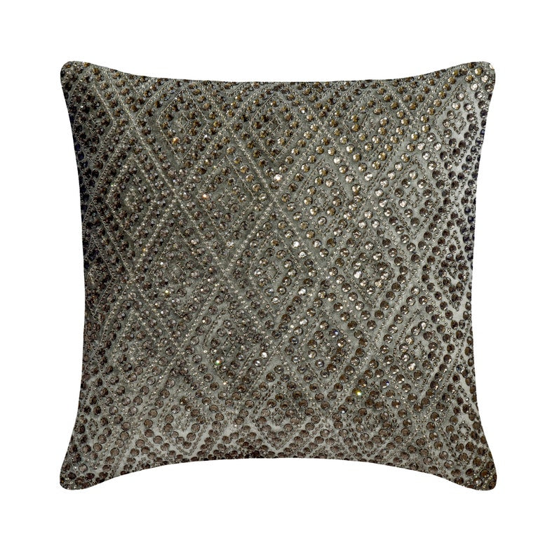 Crystal Empress Throw Pillow Cover