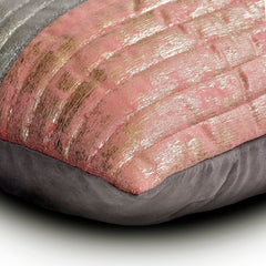 Peach Dusk Throw Pillow Cover