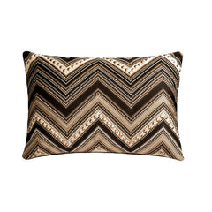Chevron Peak Lumbar Pillow Cover