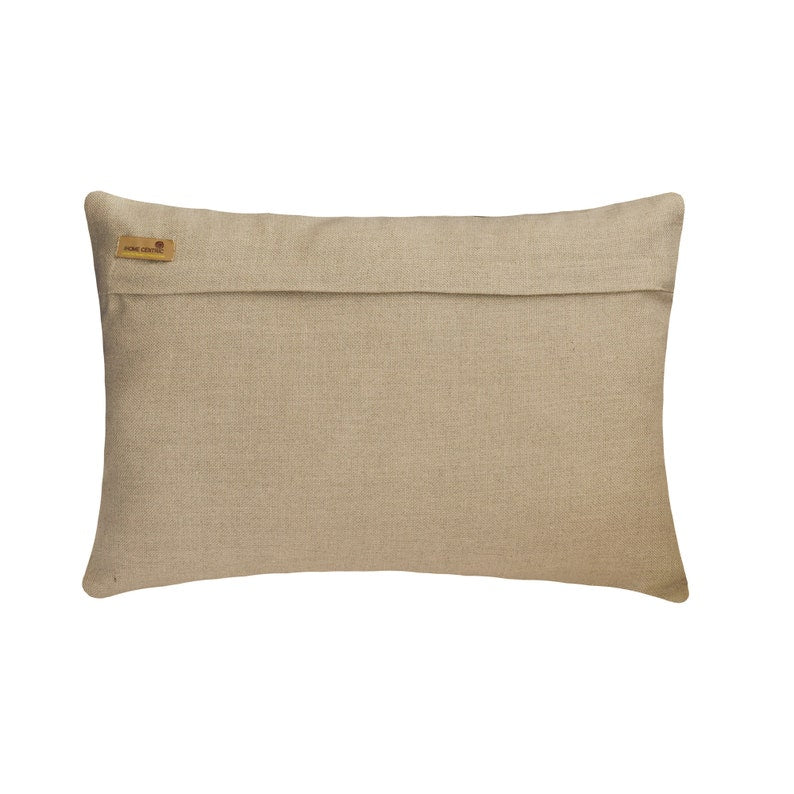 Velutinous Brown Lumbar Pillow Cover