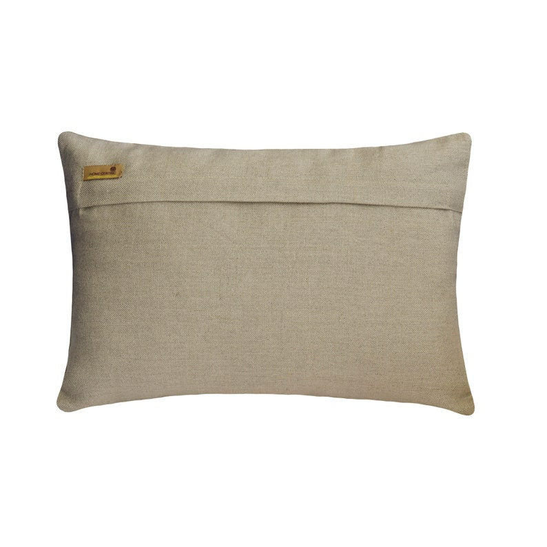 Velutinous Rust Lumbar Pillow Cover