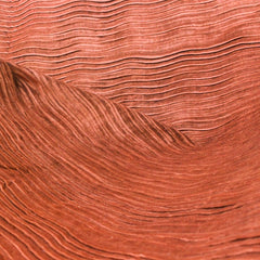 Rust Velvet With Pleats Fabric By The Yard