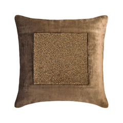 Esquire Teal - Teal Blue Velvet Throw Pillow Cover