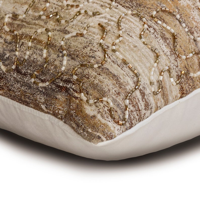 Time To Time Gold Decorative Euro Sham