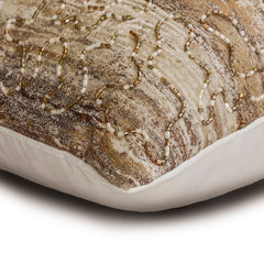 Time To Time Gold Decorative Euro Sham