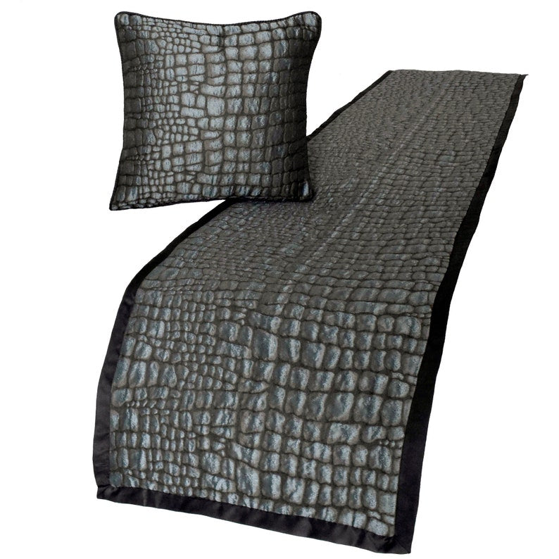 Animal Mystery Decorative Bed Runner and Pillow Cover