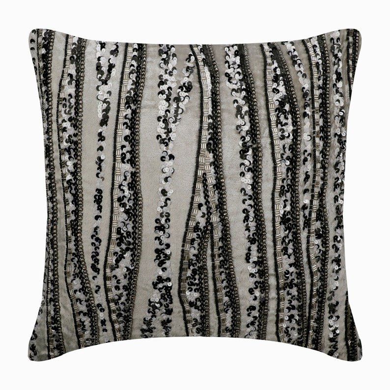 Underground Stripe Throw Pillow Cover