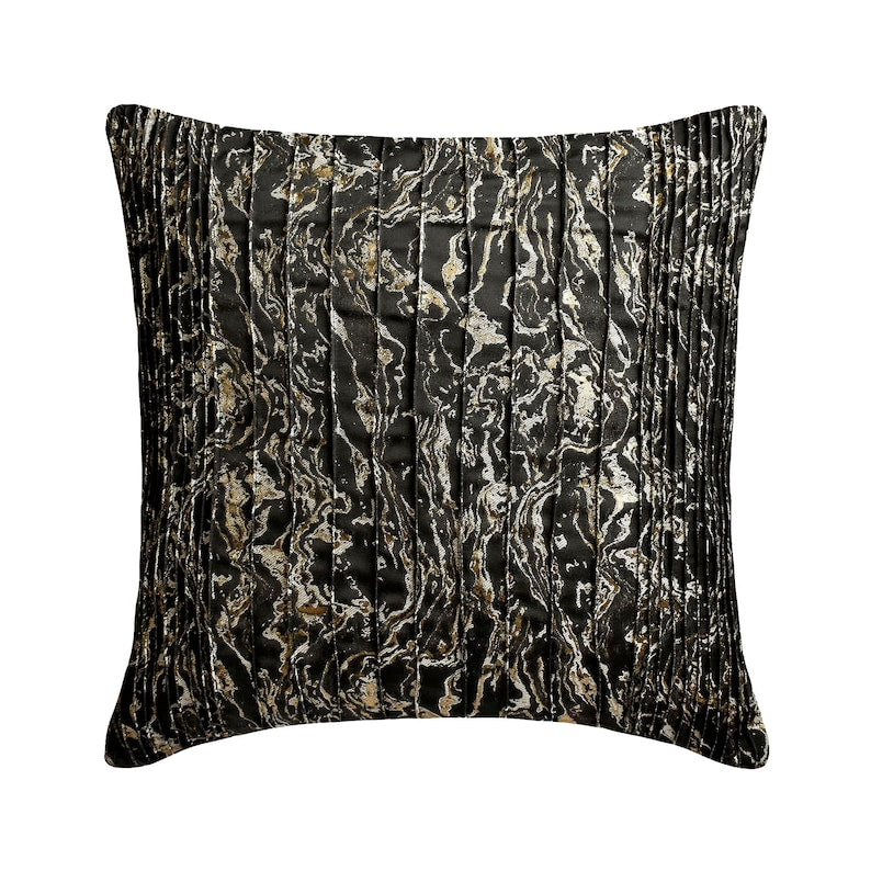 Gold In The Dark Throw Pillow Cover