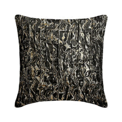 Gold In The Dark Throw Pillow Cover