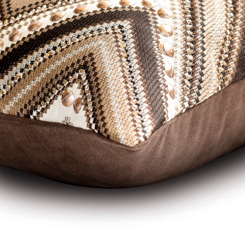 Chevron Peak Lumbar Pillow Cover