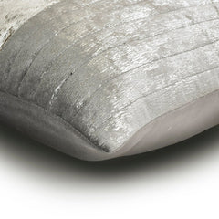 Grey Foil Dusk Decorative Euro Sham