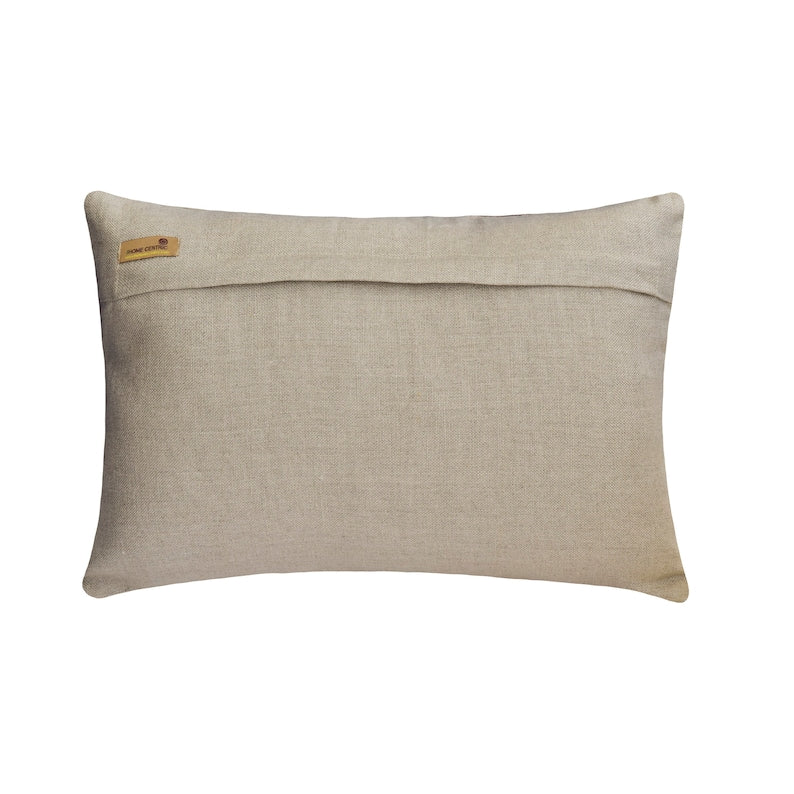 Velutinous Taupe Lumbar Pillow Cover