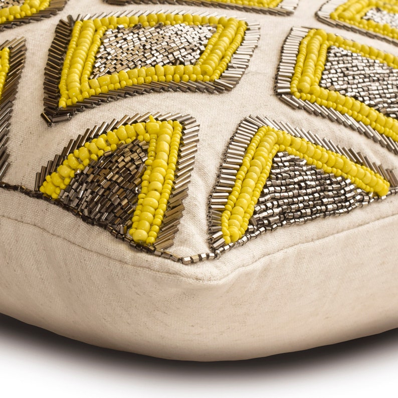 Yellow Jubilee Decorative Euro Sham